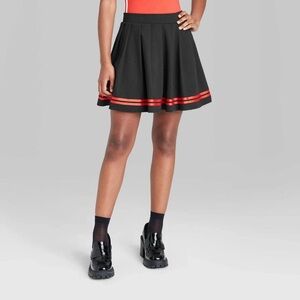 Wild Fable Black and Red Pleated Cheer Skirt - Size Small